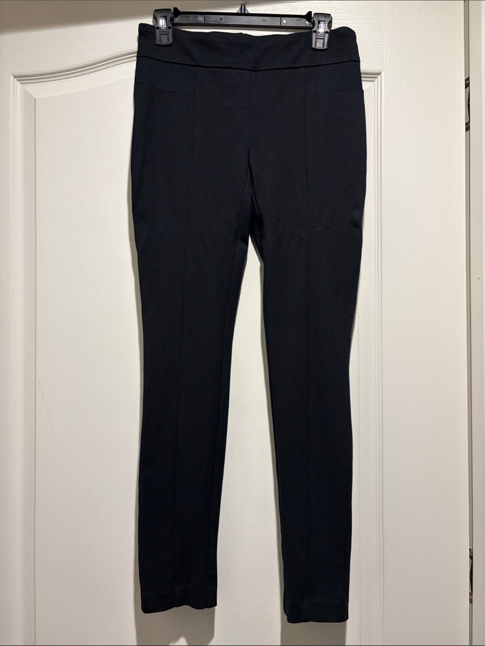 Hilary Radley Black Skinny Ponte Pants